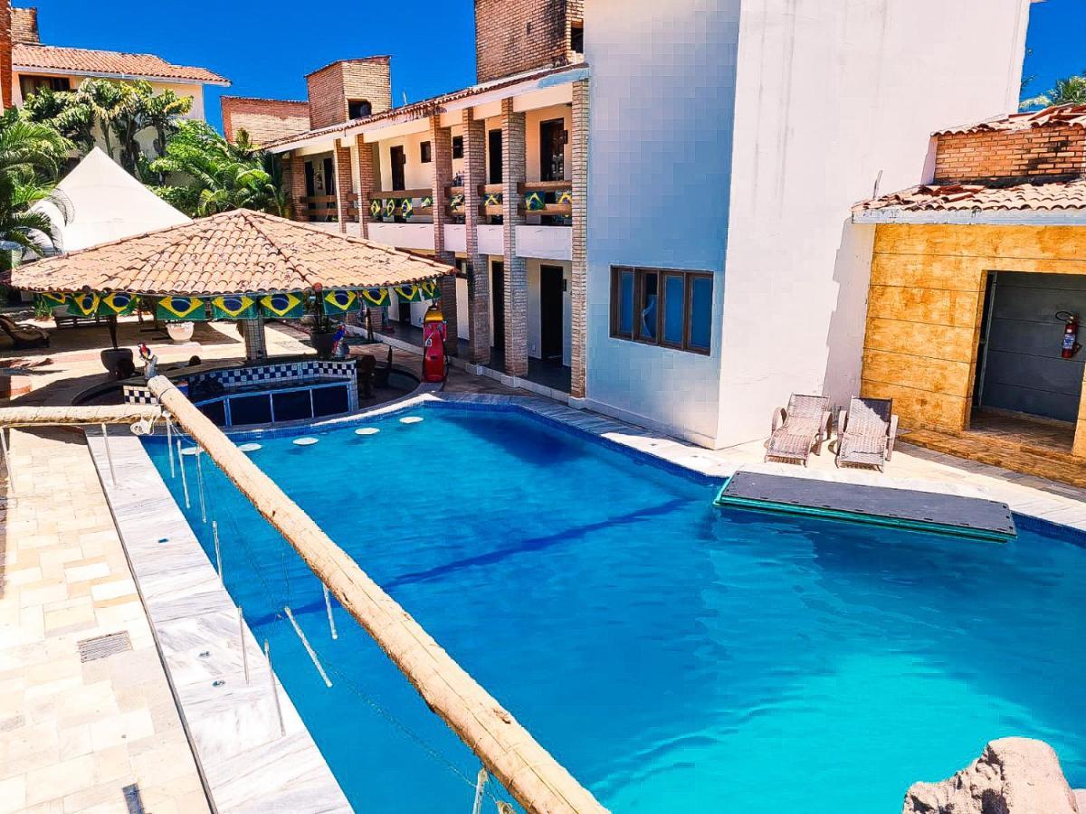 Hotel Pousada Mahon Mar Praia do Frances Kültér fotó