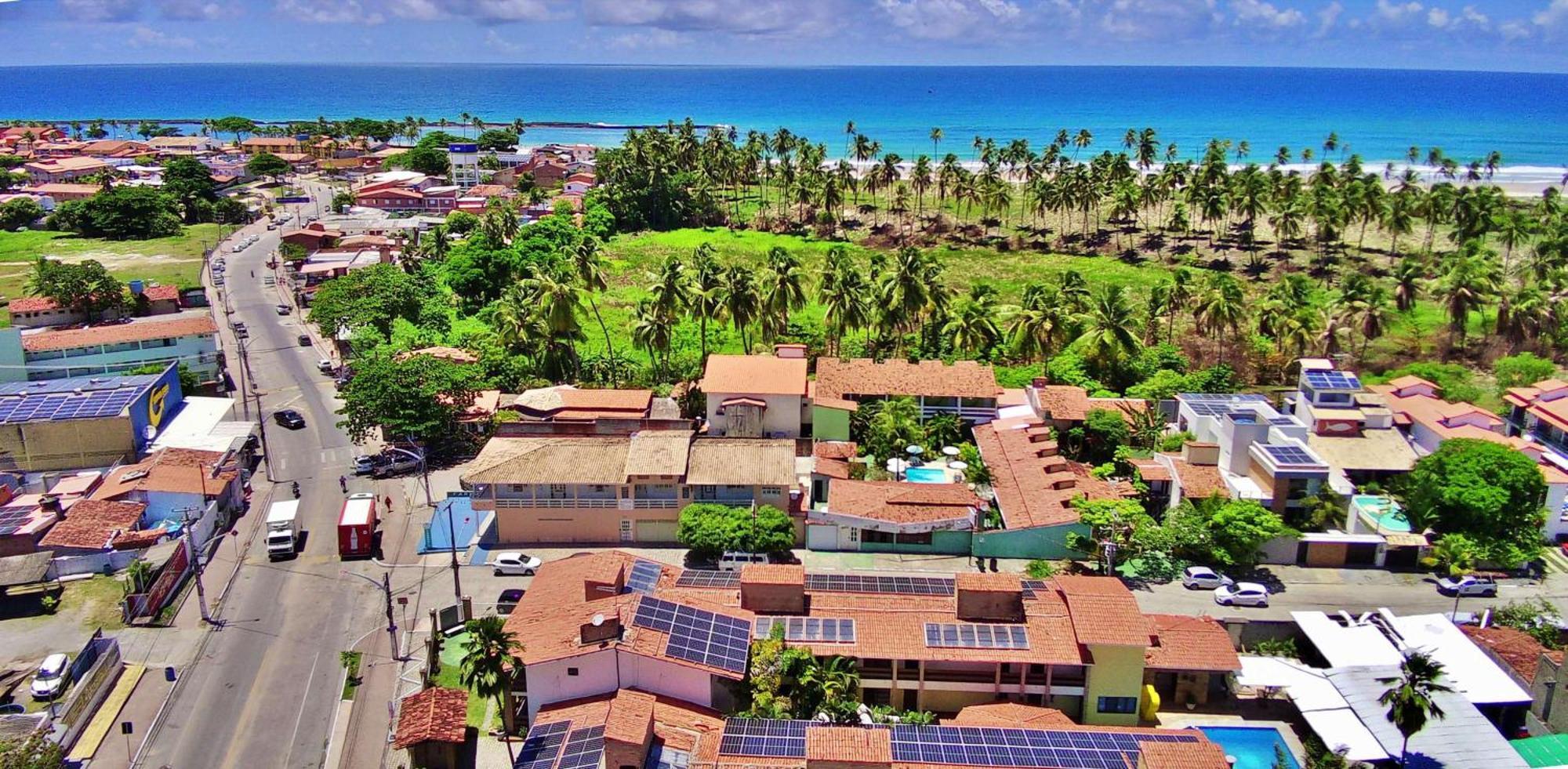 Hotel Pousada Mahon Mar Praia do Frances Kültér fotó